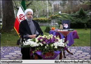 رییس جمهور دکتر روحانی: سال 95، سال «امید و تلاش» است تا ایرانی شایسته این ملت بزرگ بسازیم